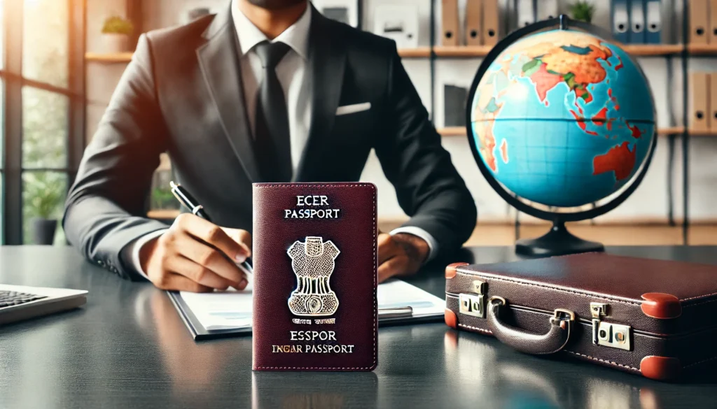 work visa ecr passport india 1