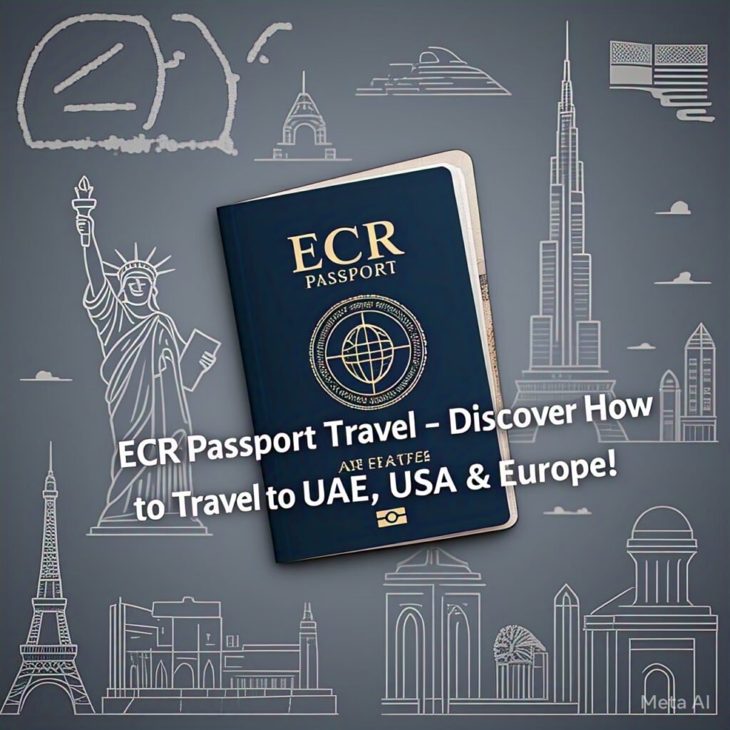 ecr passport travel uae usa europe 1