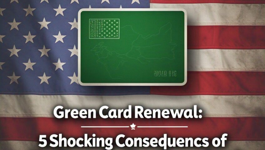 Green Card Renewal: 5 Shocking Consequences of Not Renewing Your Green Card