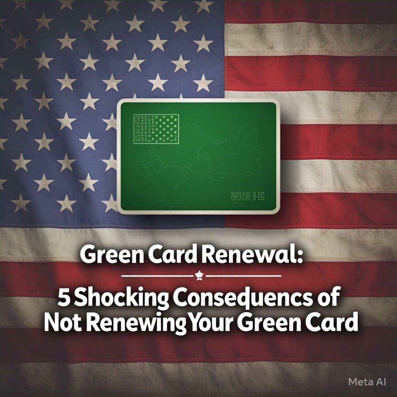 Green Card Renewal: 5 Shocking Consequences of Not Renewing Your Green Card