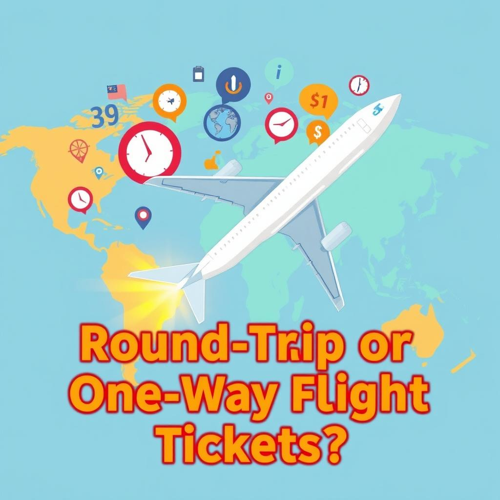 Is It Cheaper to Book Round-Trip or One-Way Flight Tickets