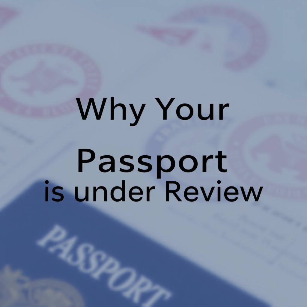 Is Your Passport "Under Review"? Discover the Surprising Reasons Behind the Delay!