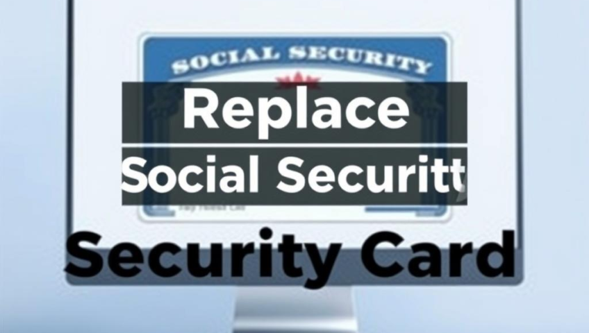 Replace Social Security Card (SSN) Online in Minutes