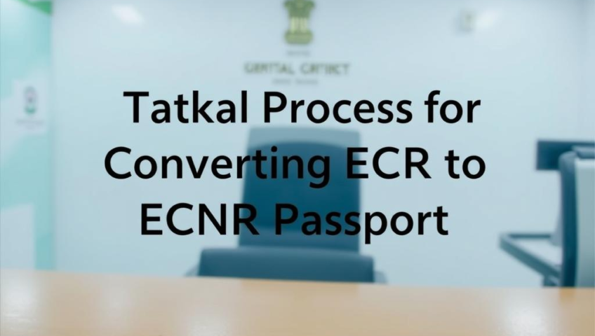 Tatkal Process for Converting ECR to ECNR Passport | Expert Guide