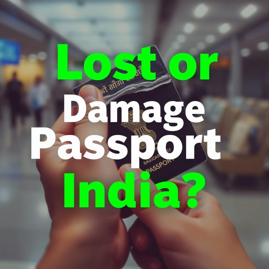 Lost or Damage Passport India: Your Essential Guide to Re-Issuance and Beyond