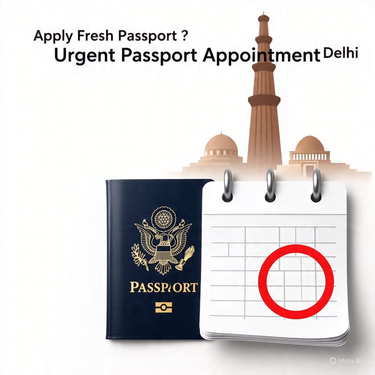 Apply Fresh Passport? Urgent Passport Appointment Delhi – 9999422422