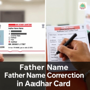 Father Name Correction in Aadhar Card - AM Global 9999422422