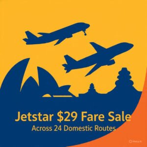 Jetstar Fare Sale: $29 Flights Across 24 Domestic Routes