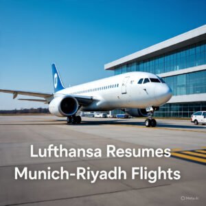 A New Gateway to the Gulf: Lufthansa Resumes Munich-Riyadh Flights