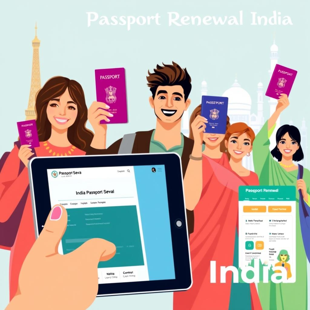 Passport Renewal India - Seamlessly Renew with AM Global 9999422422