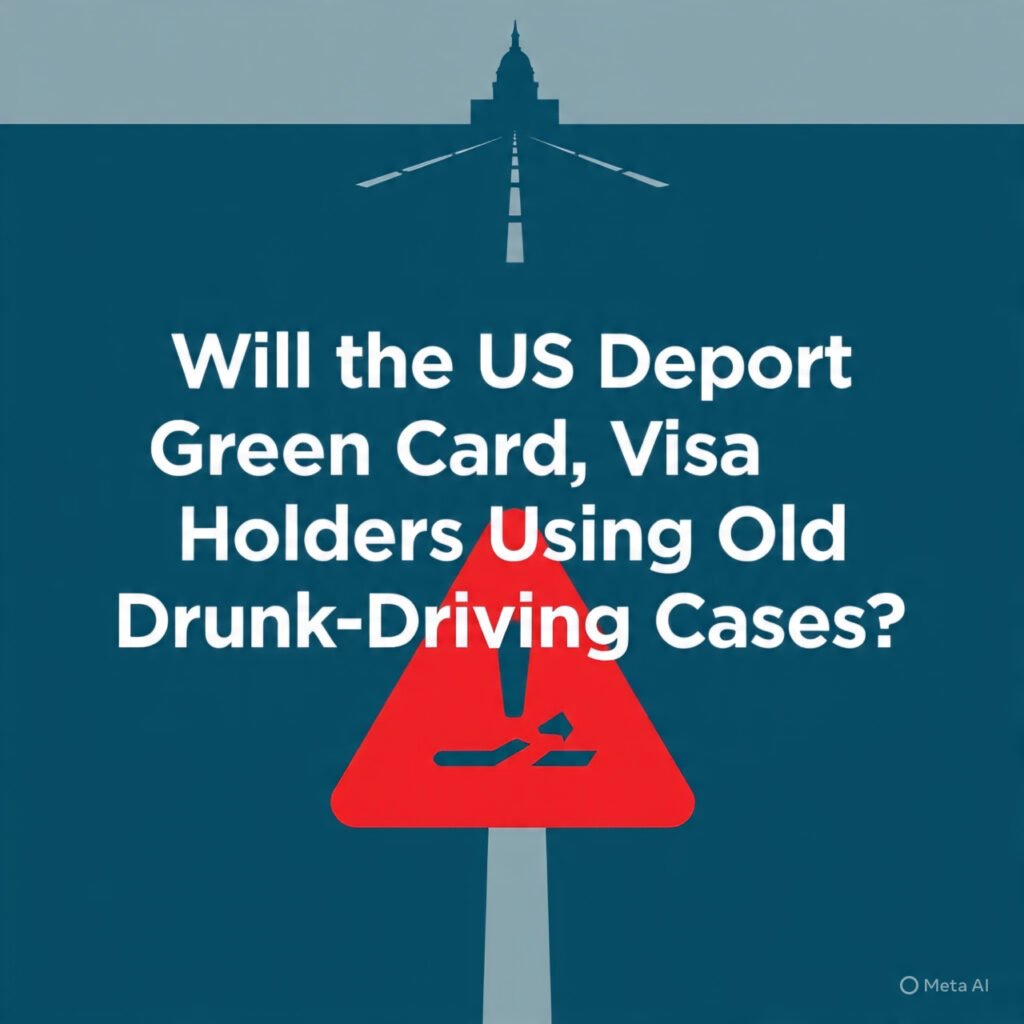 Will the US Deport Green Card, Visa Holders Using Old Drunk-Driving Cases? A Critical Analysis