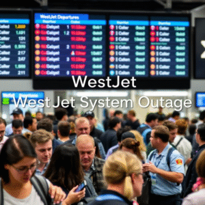 WestJet System Outage Causes Widespread Flight Delays, Impacting Global Travel