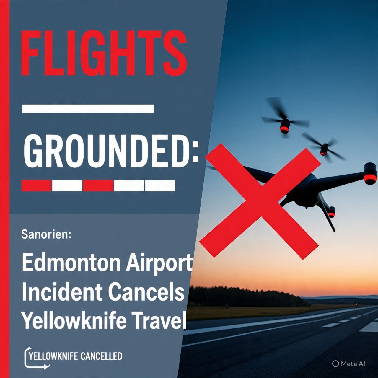 Yellowknife Flights Cancelled After Major Incident at Edmonton Airport