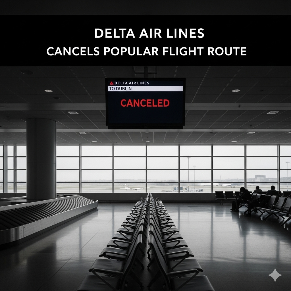 Delta Air Lines Ends 34-Year Flight Service to Dublin