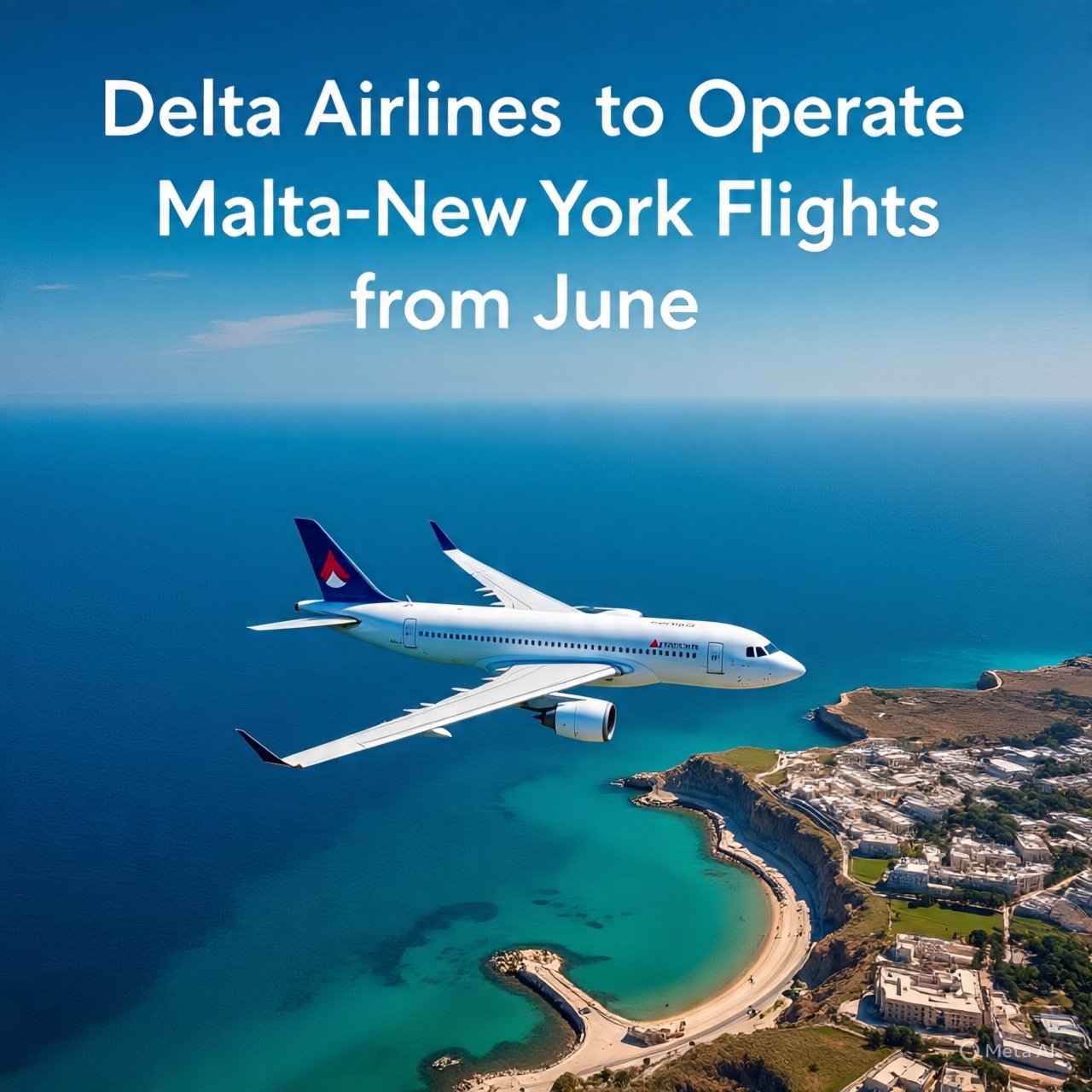 Delta Airlines to Operate Malta-New York Flights From June in Historic First for Island Nation