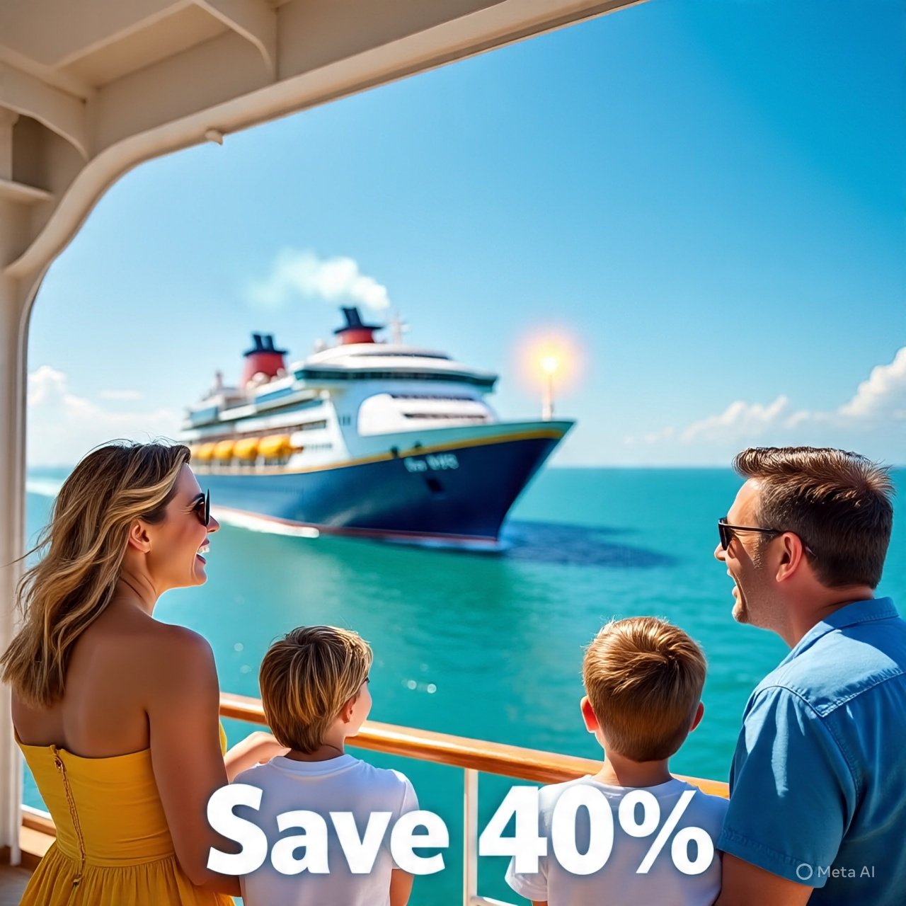 AI Generate - Disney Cruise Discount: Save 40% on Select Sailings for a Limited Time