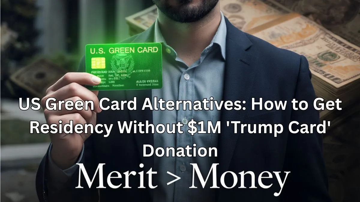 AI Generated - US Green Card Alternatives: How to Get Residency Without $1M 'Trump Card' Donation
