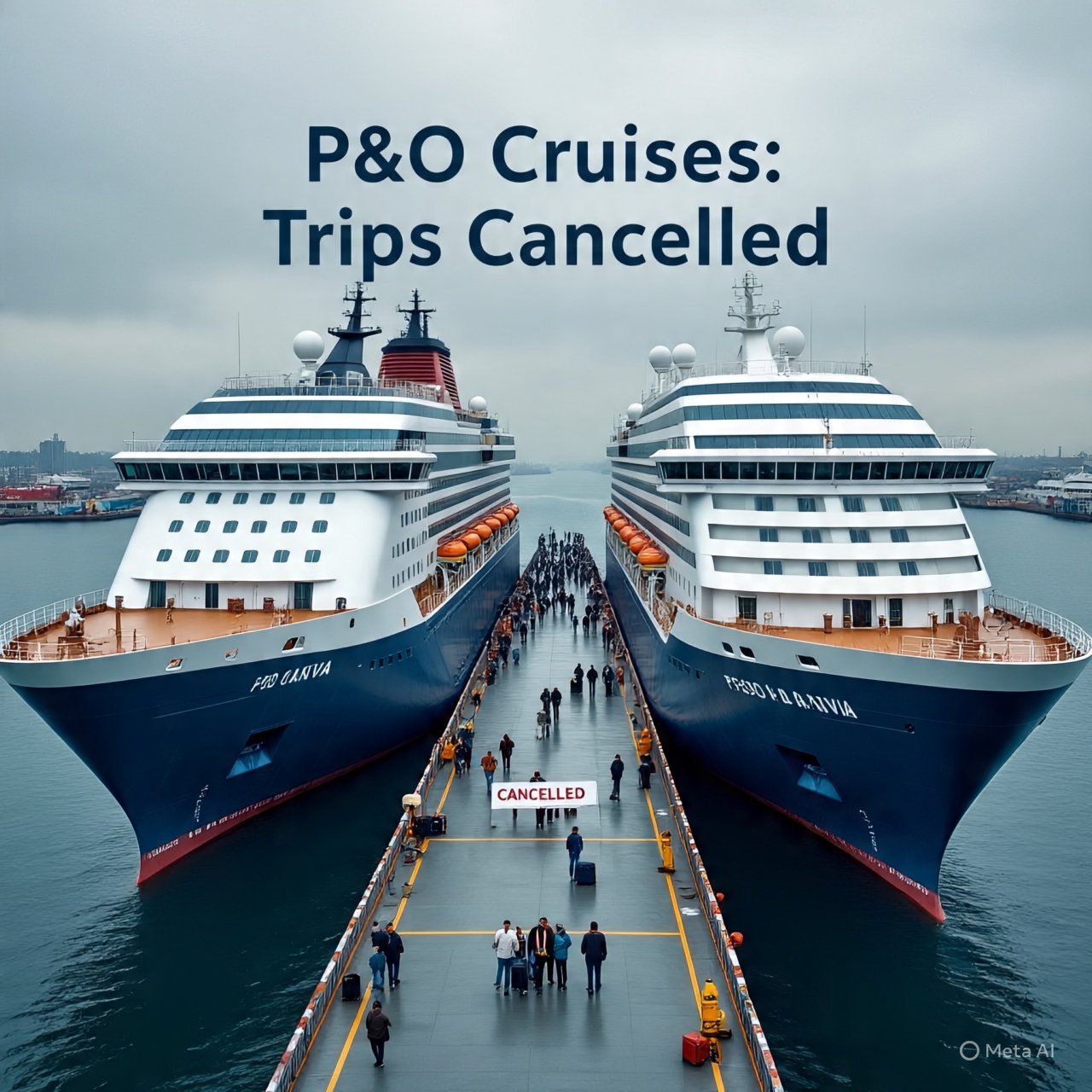 Passengers Warned as Trips on P&O Cruises Ships Ventura and Arvia Cancelled
