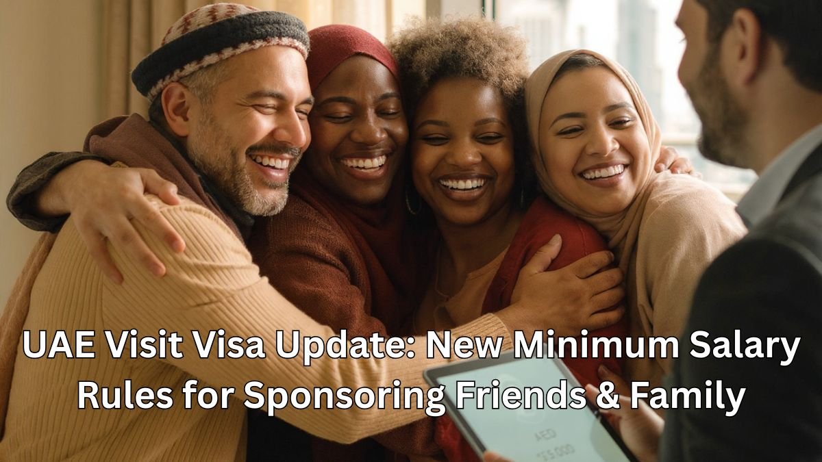 UAE Visit Visa Update: New Minimum Salary Rules for Sponsoring Friends & Family - AI Generated