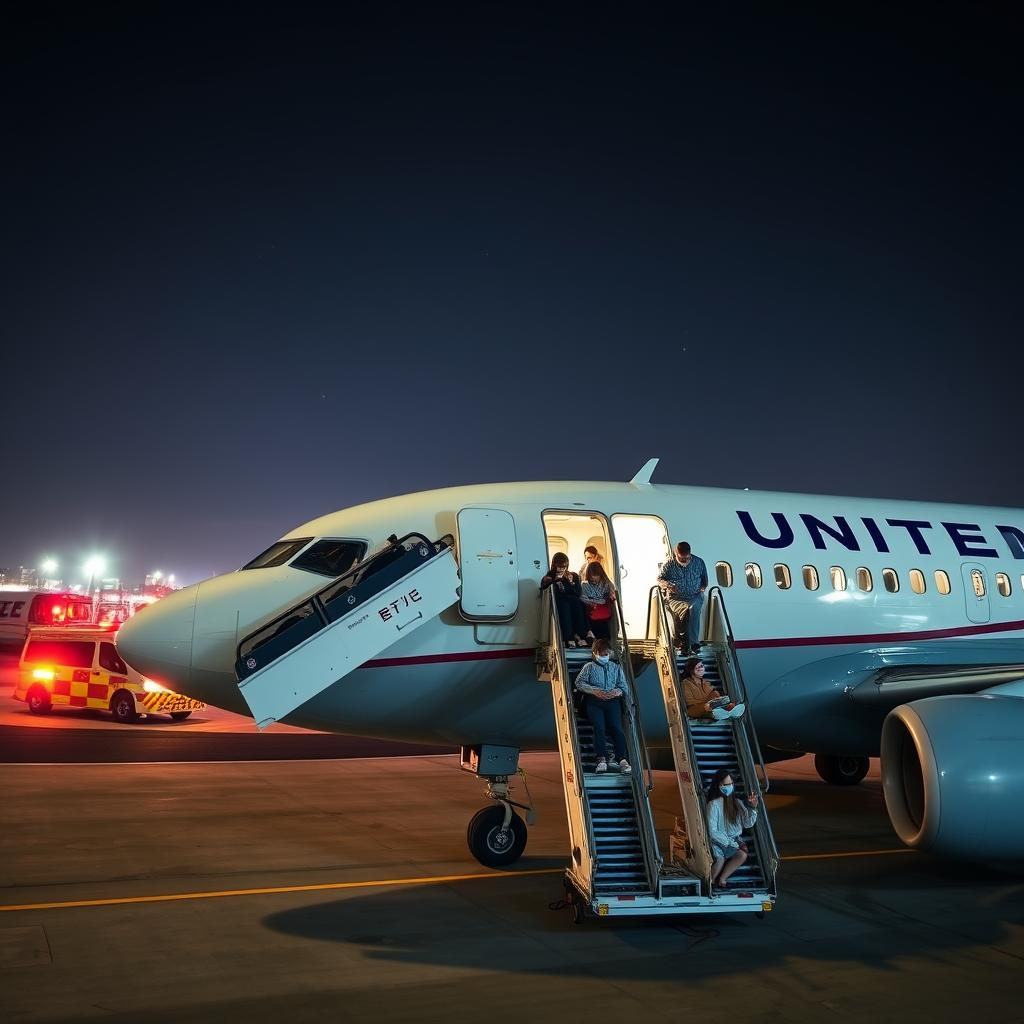 Two Injured: United Airlines Flight Makes Emergency Landing in Japan