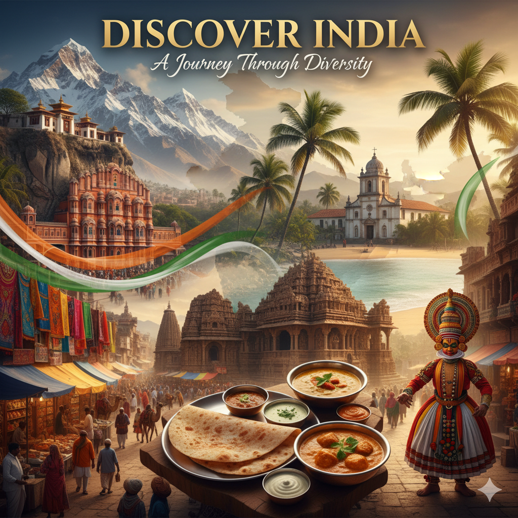 AI Generated Discover India: A Journey Through Diversity