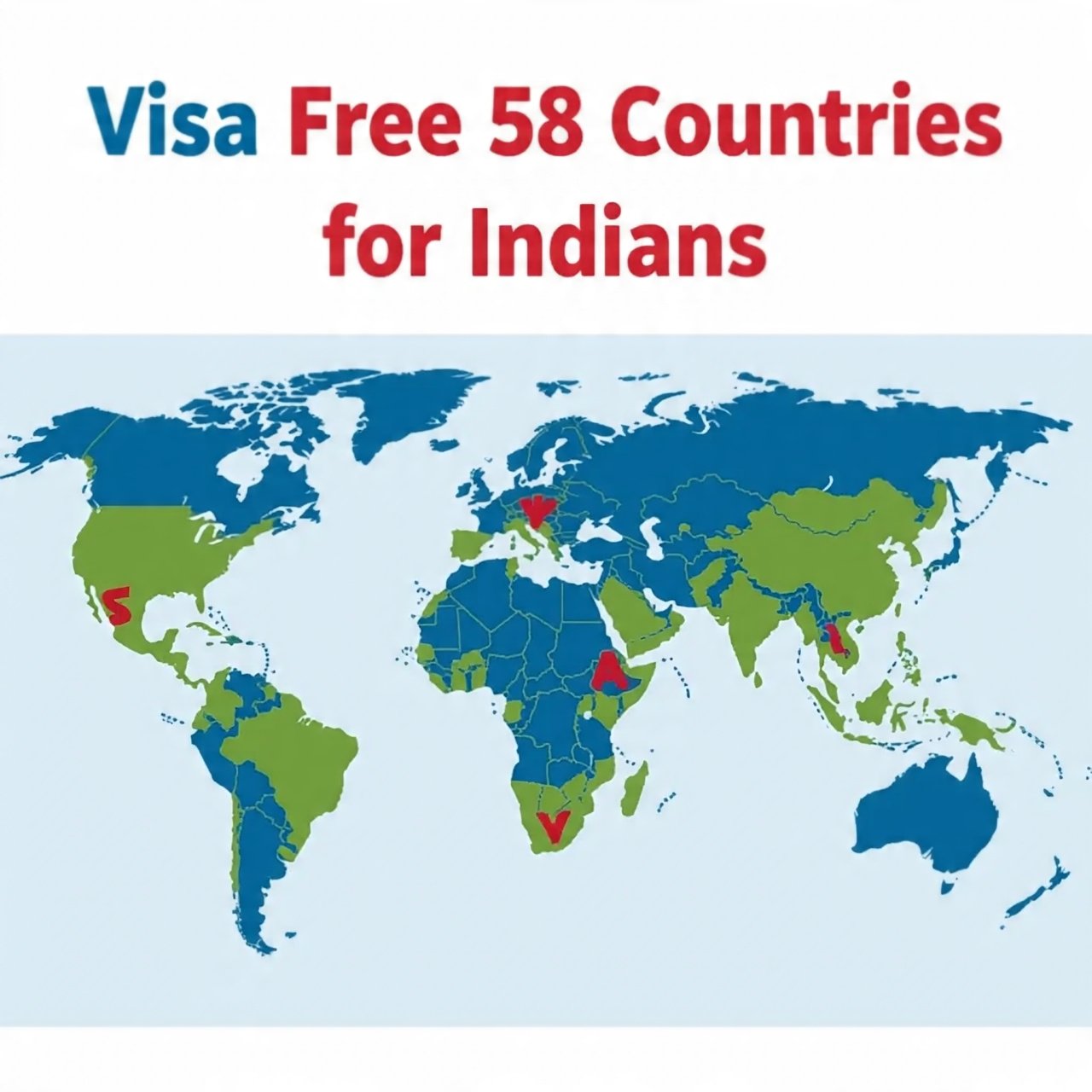 AI Generated The World is Your Oyster: How Indian Travelers Can Now Explore 58 Countries Visa-Free