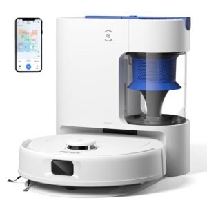 ECOVACS DEEBOT N30 Plus White 2 in 1 Robot Vacuum